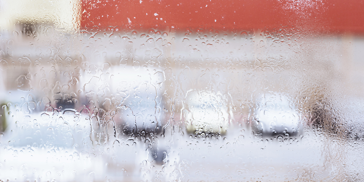 how much condensation from ac is normal
