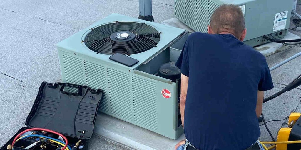 ac fan spinning backwards